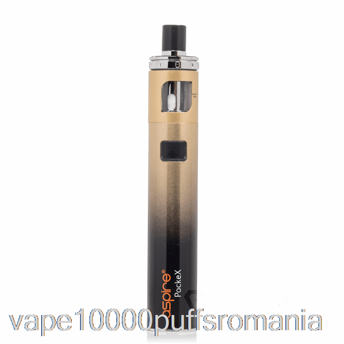 Vape Romania Aspire Pockex Aio Starter Kit [anni] Gold Gradient